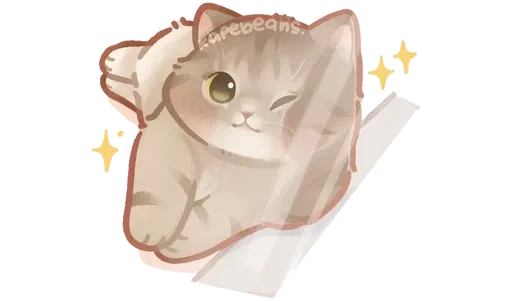 Telegram Sticker «Kapebeans cat's » 🌟