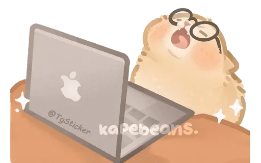 Стікер Telegram «Kapebeans cat's» 🌟