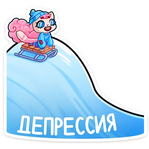 Telegram stiker «Карамелька» 😫