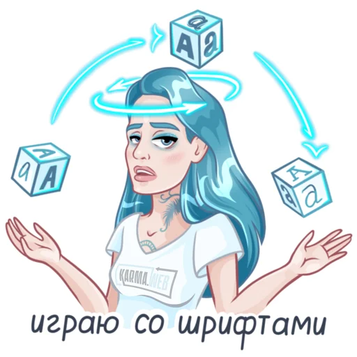 КАРМА-girl emoji 🤑