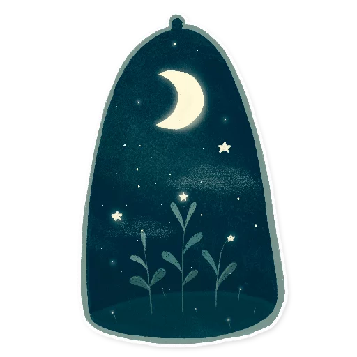 Starlight Night sticker 🌙