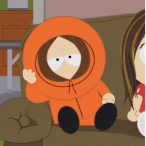 Стікер South Park::Kenny McCormick;; 🏵️