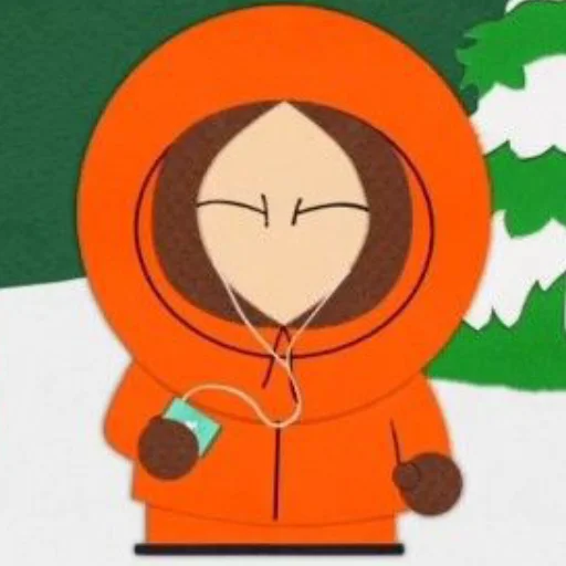 Telegram Sticker «South Park::Kenny McCormick;;» 🏵️