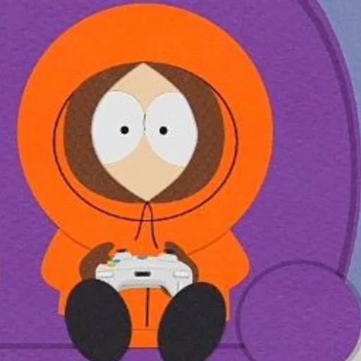 Эмодзи South Park::Kenny McCormick;; 🏵️