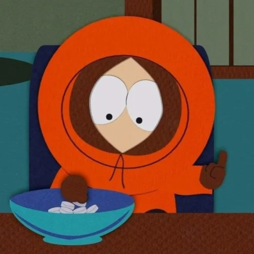 Емодзі South Park::Kenny McCormick;; 🏵️