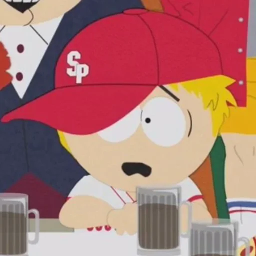 Стикер Telegram «South Park::Kenny McCormick;;» 🏵️