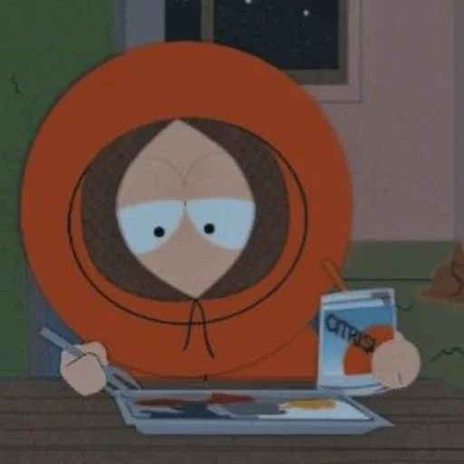 Стікер South Park::Kenny McCormick;; 🏵