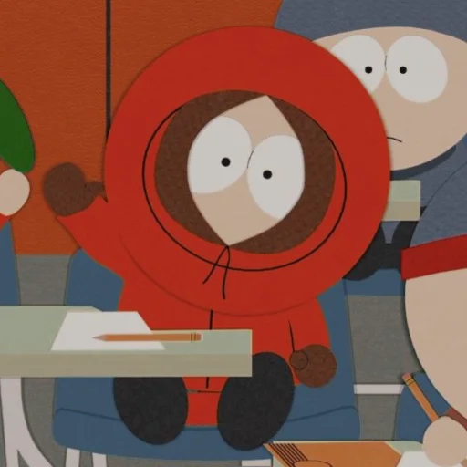 Стікер Telegram «South Park::Kenny McCormick;;» 🏵