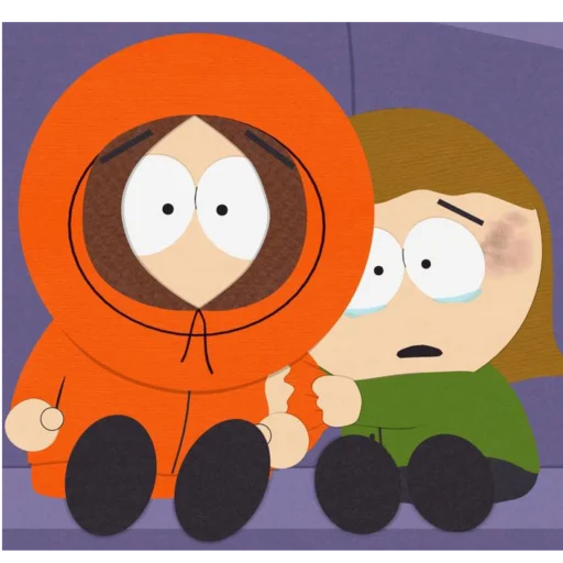 Стікер Telegram «South Park::Kenny McCormick;;» 🏵
