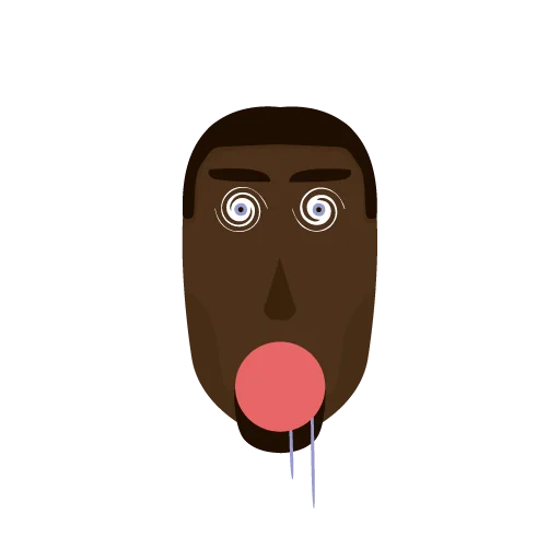 Kanye West Bless You emoji 🤤