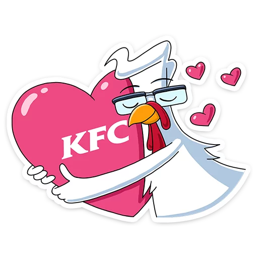 Telegram Sticker «KFC» ❤