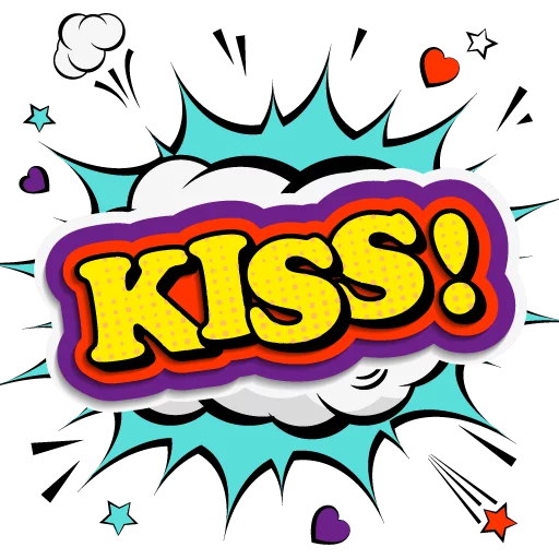 kiss_pack stiker 😘