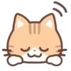 Telegram emojisi «cute cat» 🐾
