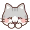 Эмодзи cute cat 🐾
