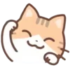 Telegram emojisi «cute cat» 🐾