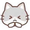 Эмодзи Telegram «cute cat» 🐾