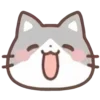 Емодзі Telegram «cute cat» 🐾