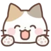 Емодзі Telegram «cute cat» 🐾