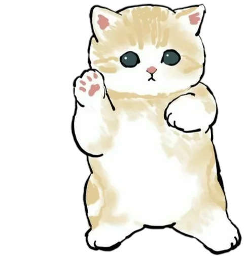 Емодзі Kittens mofu_sand 👋
