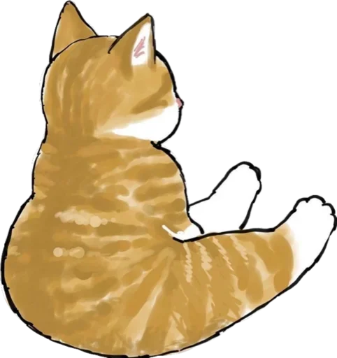 Стикер Kittens mofu_sand 😒