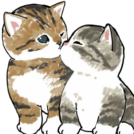 Kittens mofu_sand sticker 😽