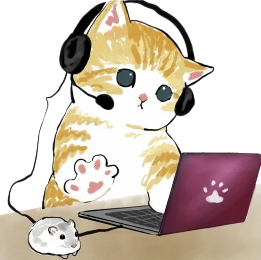 Kittens mofu_sand sticker 💻