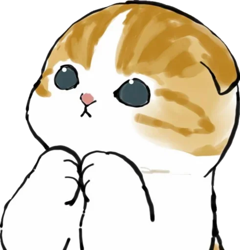 Kittens mofu_sand sticker 🙏