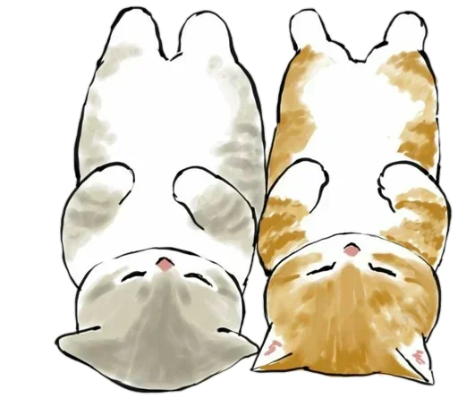 Стікер Kittens mofu_sand 🐱