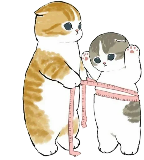 Стикер Kittens mofu_sand 🎗