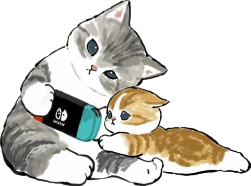 Kittens mofu_sand sticker 🕹