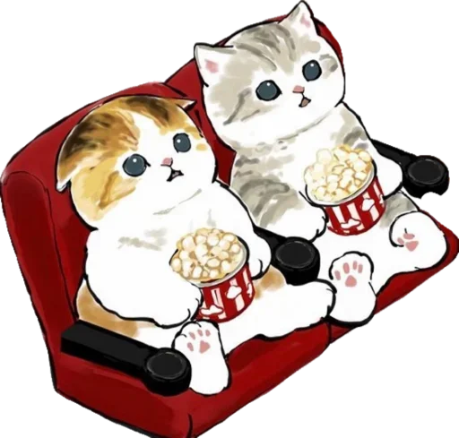 Kittens mofu_sand sticker 🍿