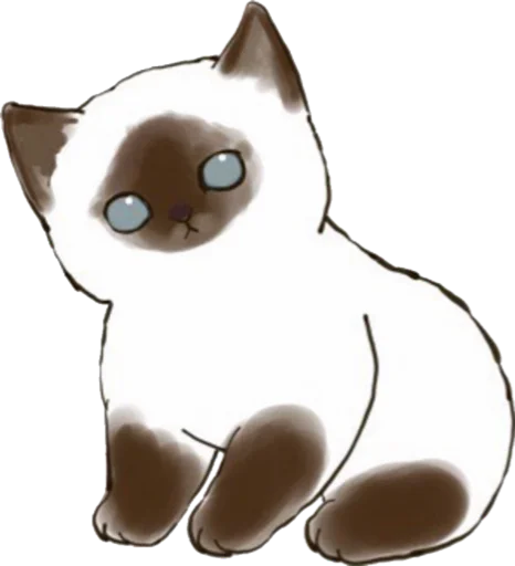 Telegram Sticker «Kittens mofu_sand 3» 🐱