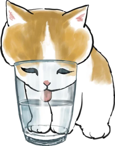 Telegram Sticker «Kittens mofu_sand 3» 💦