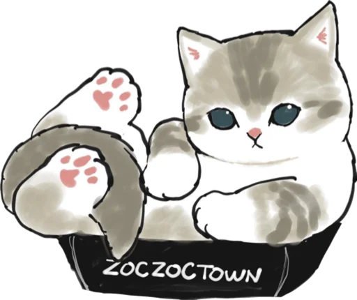 Telegram stiker «Kittens mofu_sand 3» 📦