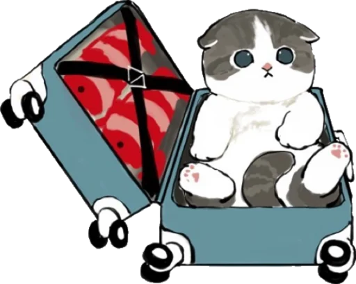 Стикер Telegram «Kittens mofu_sand 3» 🧰