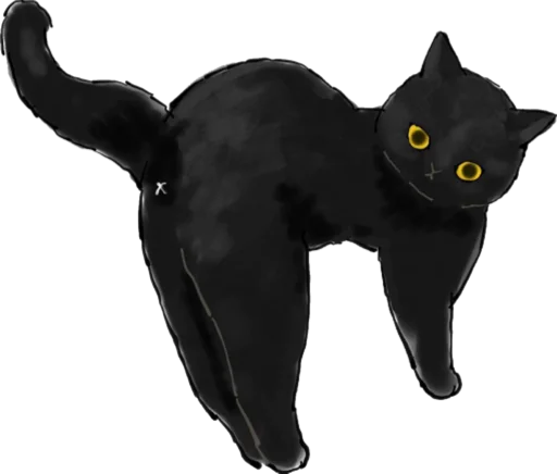 Telegram stiker «Kittens mofu_sand 3» 😐