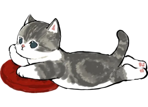 Эмодзи Kittens mofu_sand 3 💭