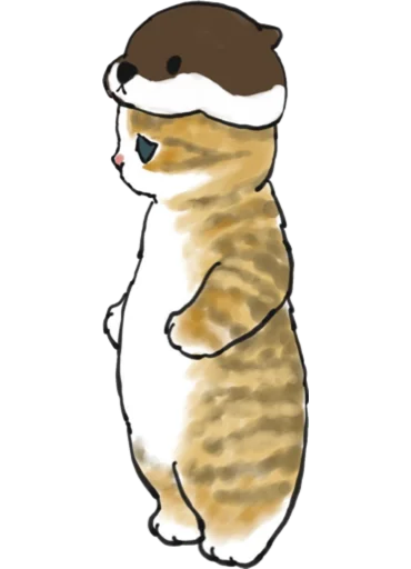 Telegram Sticker «Kittens mofu_sand 3» 🦦