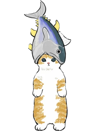Telegram Sticker «Kittens mofu_sand 3» 🐠