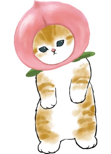 Kittens mofu_sand 3 emoji 🌺