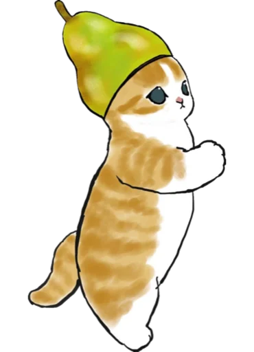 Эмодзи Kittens mofu_sand 3 🍐