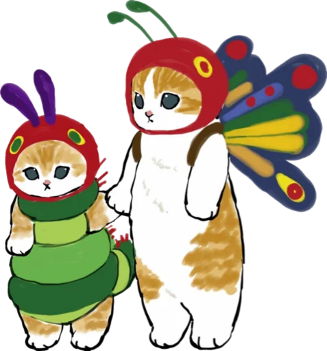 Kittens mofu_sand 3 emoji 🦋