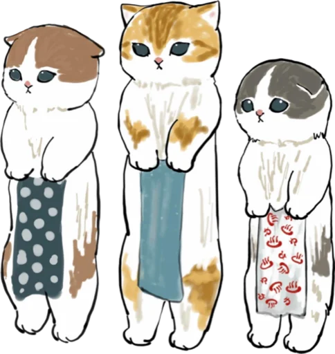 Эмодзи Kittens mofu_sand 3 🧺