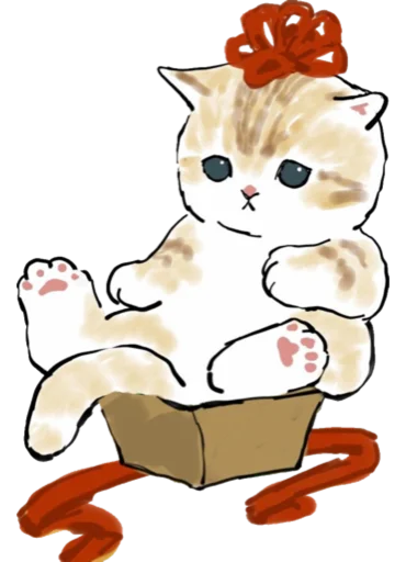 Стикер Telegram «Kittens mofu_sand 4» 🎁
