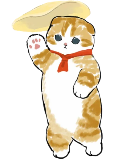 Telegram Sticker «Kittens mofu_sand 4» 🫓