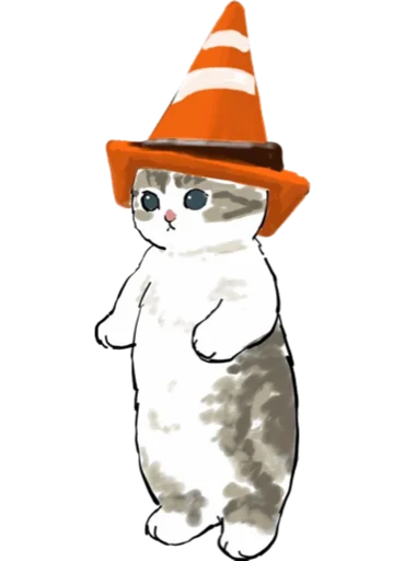 Telegram Sticker «Kittens mofu_sand 4» 🔺