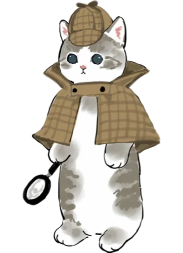 Kittens mofu_sand 4 emoji 🕵️