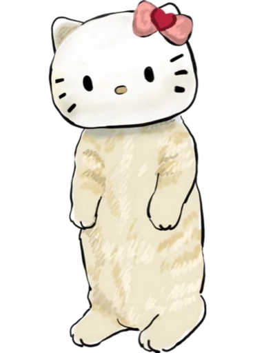 Эмодзи Kittens mofu_sand 4 🐱