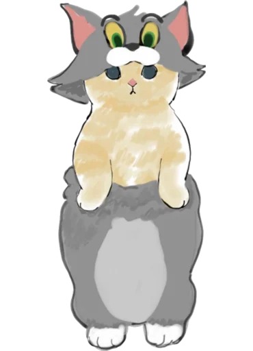 Telegram Sticker «Kittens mofu_sand 4» 🐱