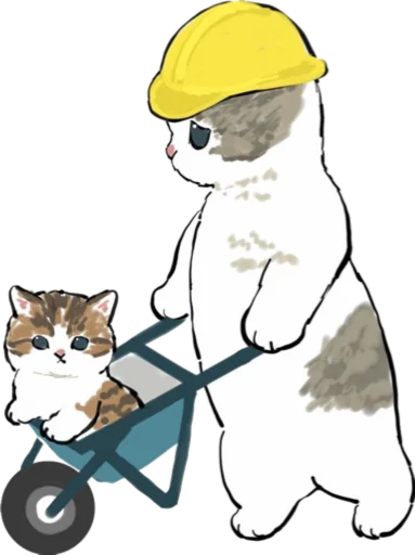 Стикер Telegram «Kittens mofu_sand 4» 🛒
